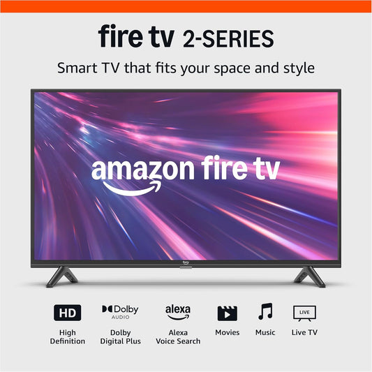 Amazon Fire TV 40" 2-Series (newest model), HD smart TV
