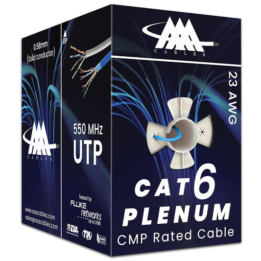 AAA Cat6 Plenum Cable 1000ft