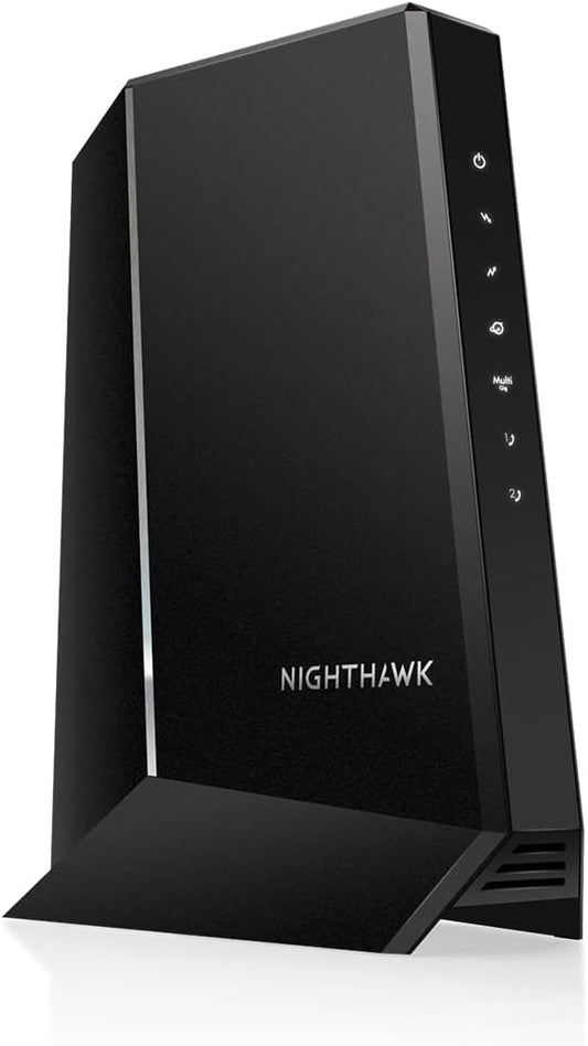 NETGEAR Nighthawk CM2050V DOCSIS 3.1 Multi-Gig Cable Modem with Voice – 2.5Gbps Speeds, 2 Phone Lines, Works with Xfinity